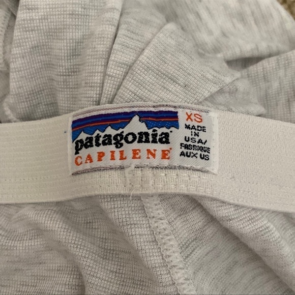 Patagonia light gray capilene base layer pants - Picture 3 of 3